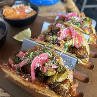 Brussel Sprout tacos