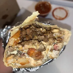 California Burrito, no guac