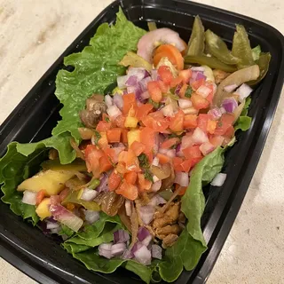 tortilla-less taco