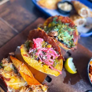 Combination of Tacos