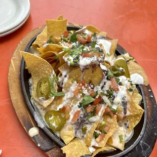 Skillet Nachos