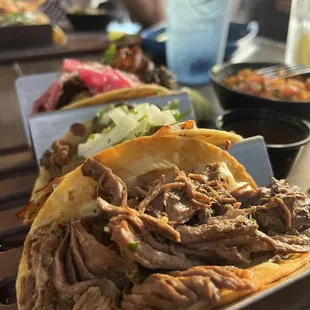 Combination of Tacos