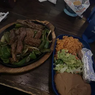 Combination of Fajitas