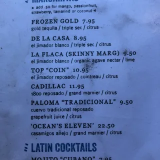 La Flaca (Skinny Marg)