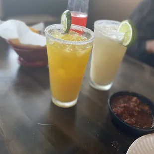 Mango Margarita &amp; Coconut Margarita