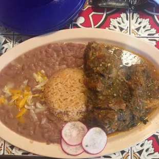 Chile Verde Carnitas Omelette