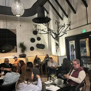 Another view of the dining room.