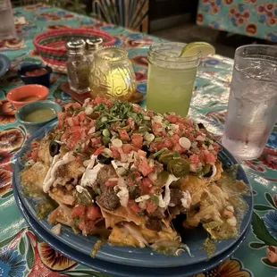 Nachos de asada riquísimo !