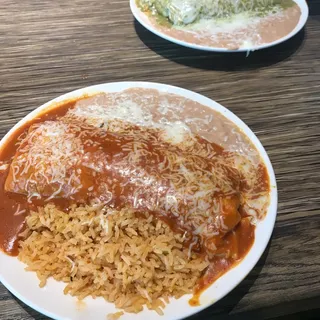 Que Pasa Burrito Dinner