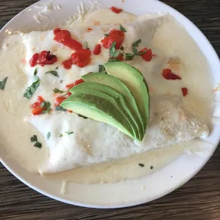 Seafood Enchiladas