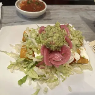 Chicken flautas