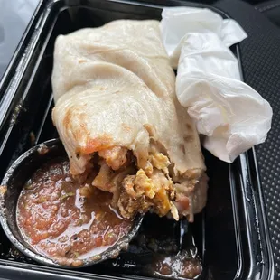 Breakfast burrito ????