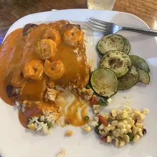 Pescado Vallarta...:or something like that. Mediocre at best.