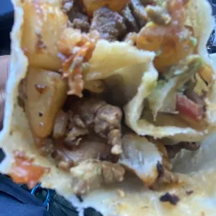 Asada burrito