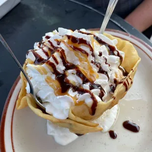 Fried ice cream