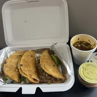 Birria Red Taco