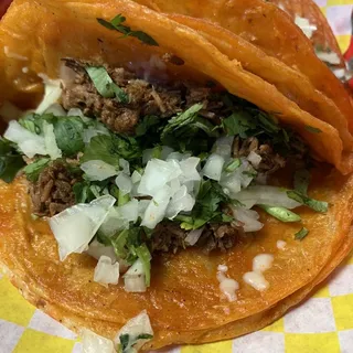 Birria Red Taco