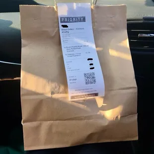 Everything is to go or get delivered