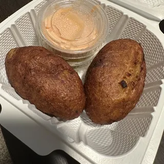 Beef Stuffed Mofongo Bites