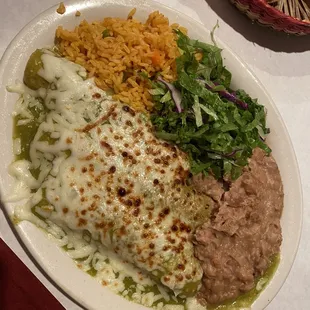 Verde 3 Piece Enchiladas