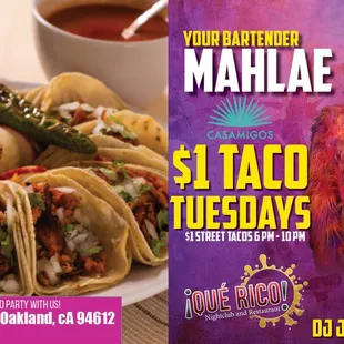 Taco Tuesday with Mahlea