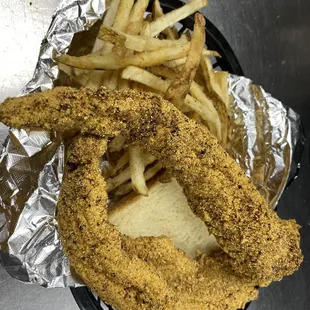 food, fish and chips
