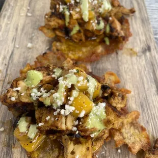 Chicken Tostones