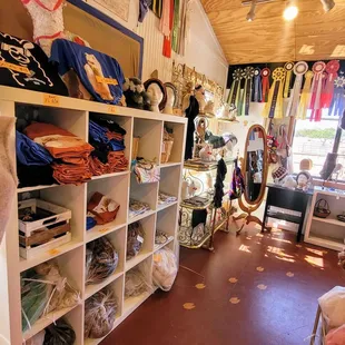 Inside more of the boutique