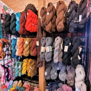 I bought alpaca yarn