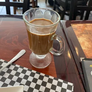 Coffee with condensed milk