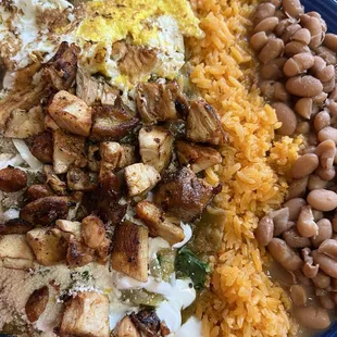 Chilaquiles were outstanding