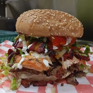 burgers, food, burger