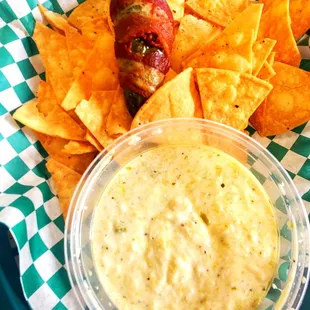 Best queso ever.