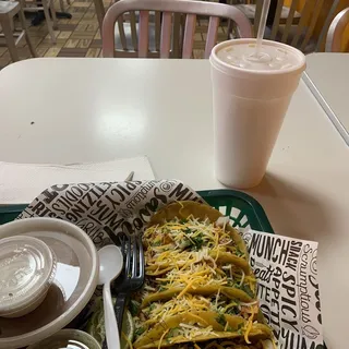 Chicken Street Tacos Combo