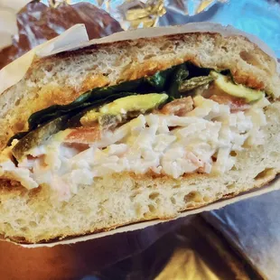 Crab torta