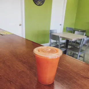 Agua fresca de papaya