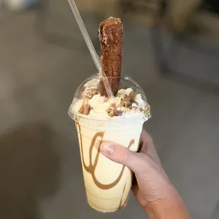 Churro Milk Shake