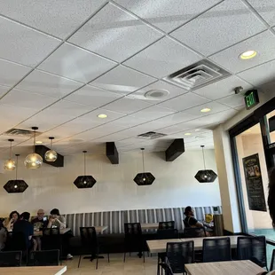 Part of the restaurant area. I had to wait until most people left because I thought they might get mad that I was taking their pictures.