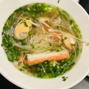 Seafood pho