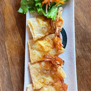 Deep-Fried Shrimp Tofu Skin / Dau Hu Ky Chien Tom
