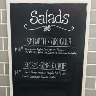 Salads!