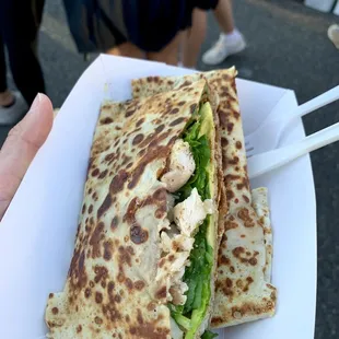 Chicken Crepe