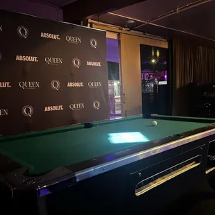 Pool Table available