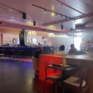 interior, sushi and sashimi