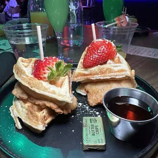 Chicken &amp; waffles