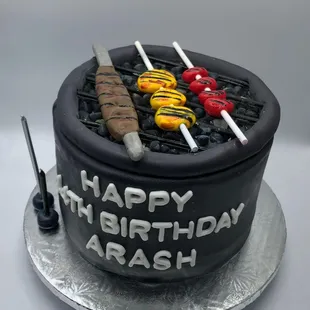 Barbecue cake
