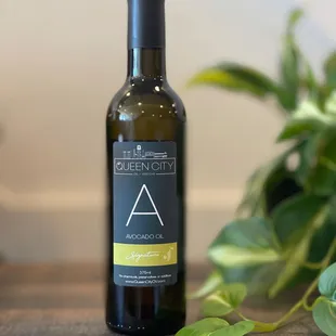 a bottle of olive oil