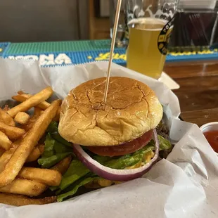 Amazing pimento cheese bacon burger