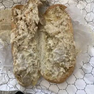 Chicken Cheesesteak from Queen City Cheesesteak (Thought I was exaggerating, huh?)