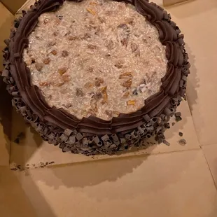 German Chocolate Cake!! This cake is very rich and moist!